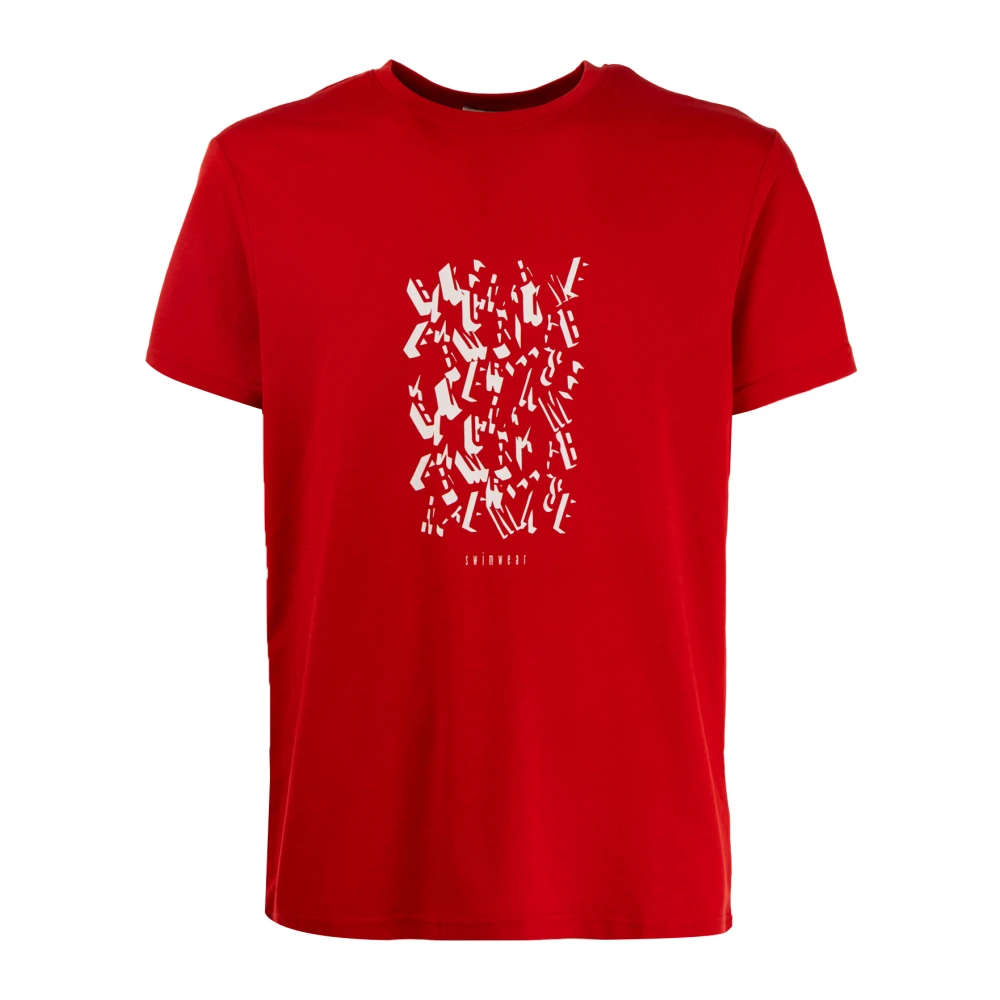 Bikkembergs Stijlvolle T-shirt Collectie voor Mannen Red Heren