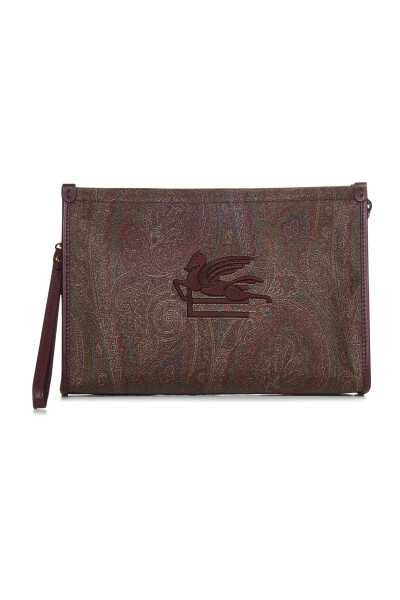 Women Bags Clutches Red SS23
