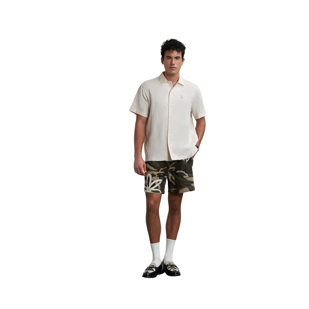 Filling Pieces Shorts Flower Camo Multicolor Heren