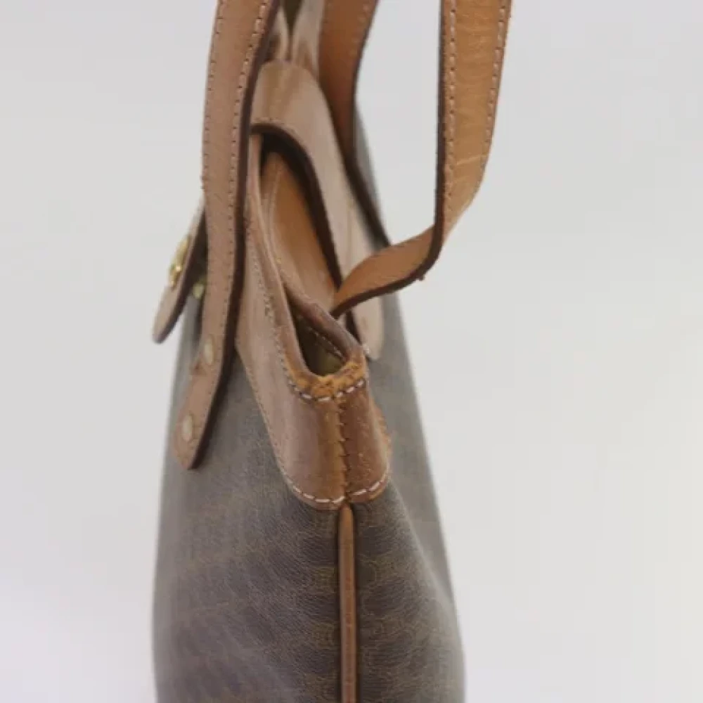 Celine Vintage Pre-owned Leather totes Brown Dames