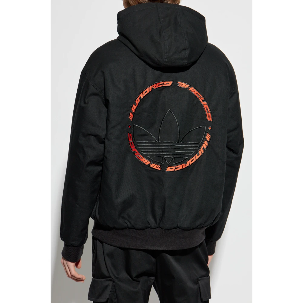 adidas Originals Zwarte Bomberjack Black Heren