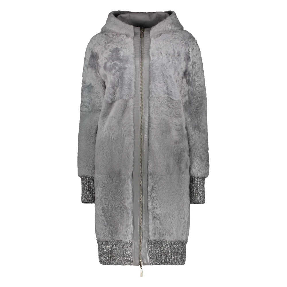Coats > Single-Breasted Coats - - Lorena Antoniazzi - Modalova