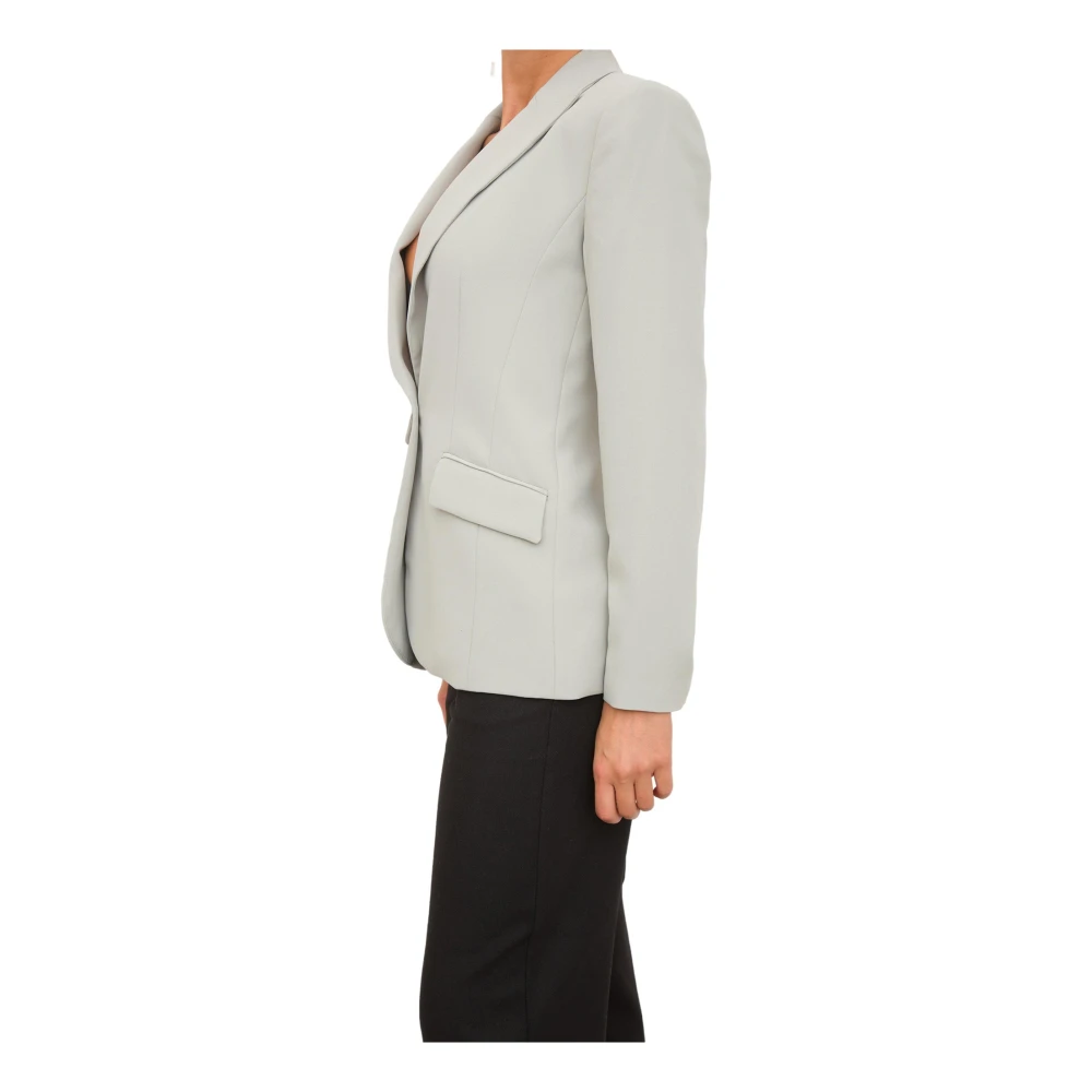Armani Exchange Grijze Casual Blazer Gray Dames
