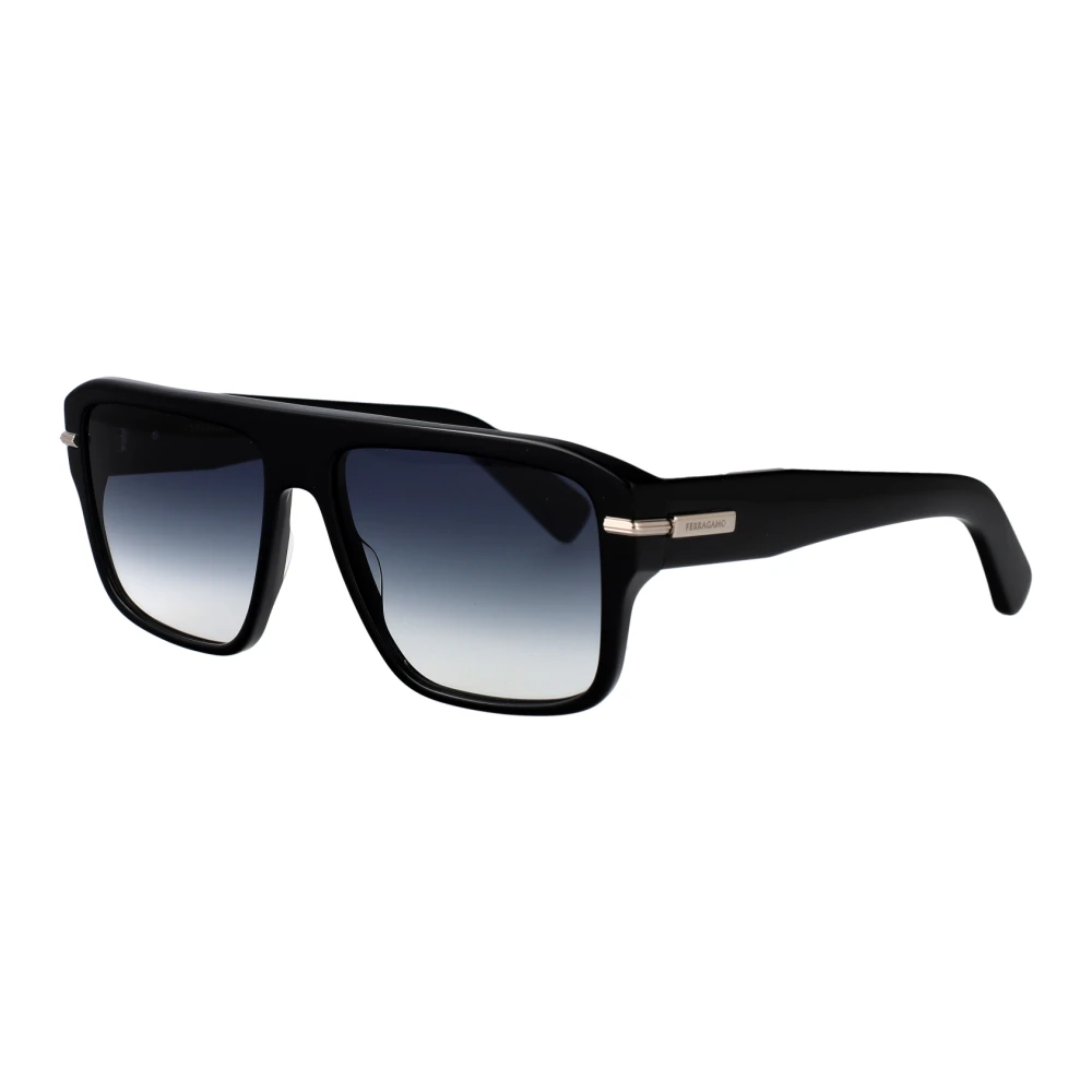 Ferragamo Black Sunglasses, Male, 59 Mm, Sf2078slbi Sunglasses