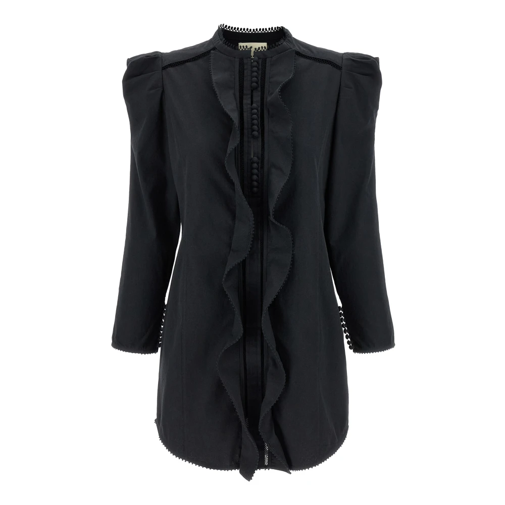 Isabel Marant Women's Black Short Dresses, S, Chantal Mini Dress