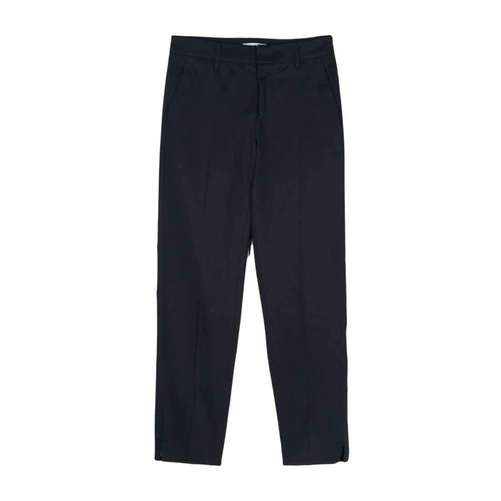 Pt Torino Women's Blue Straight Trousers - Straight Trousers - 2XL - Trousers