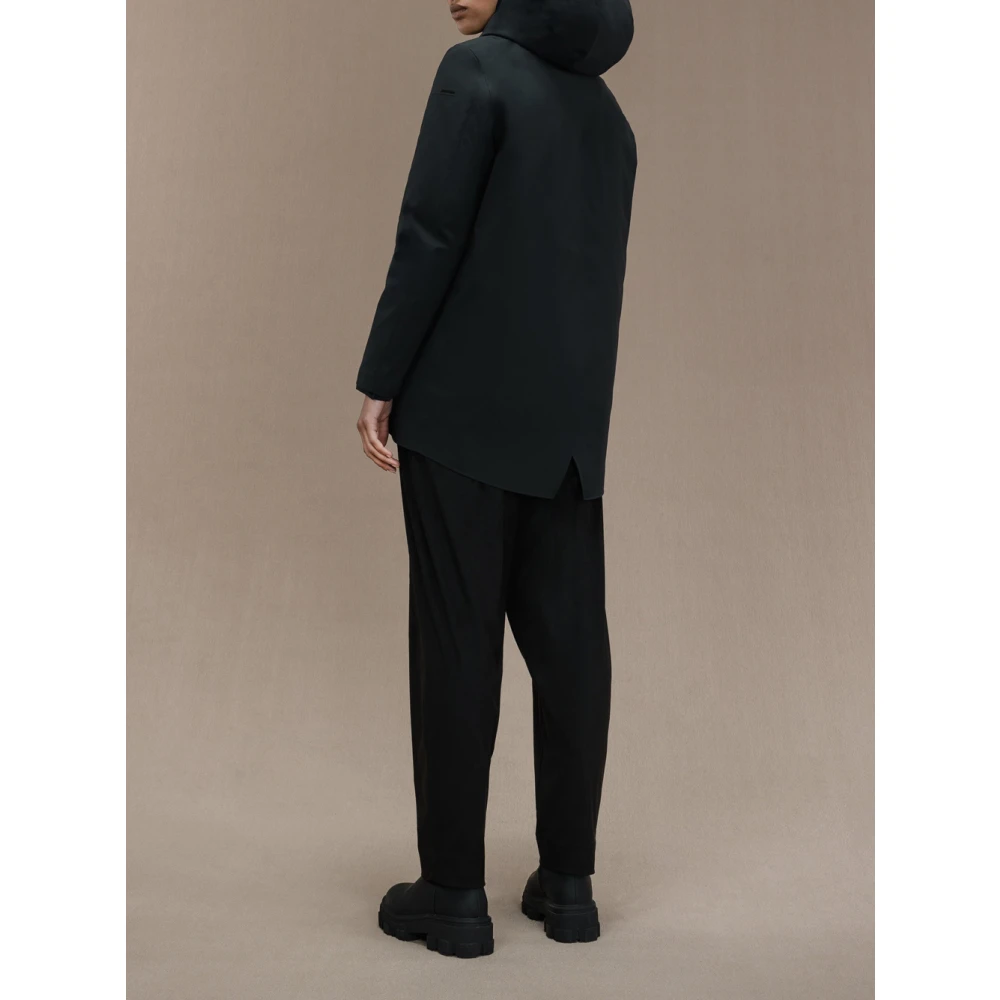 RRD Afneembare Parka Jas Black Dames