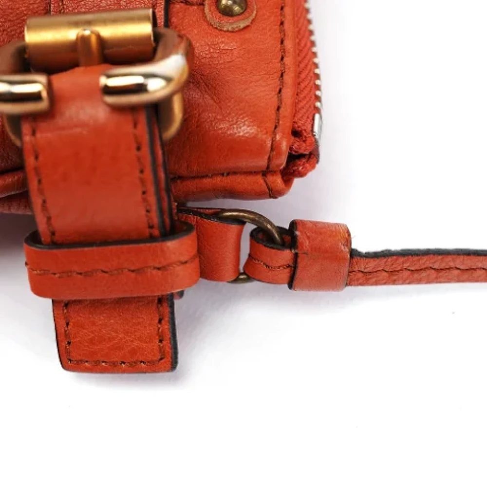 Chloé Pre-owned Canvas shoulder-bags Brown Dames