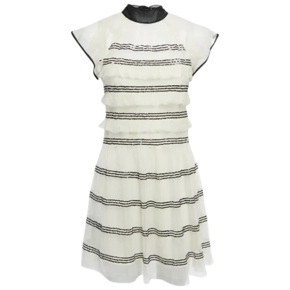 Valentino Vintage Pre-owned Tulle dresses White Dames