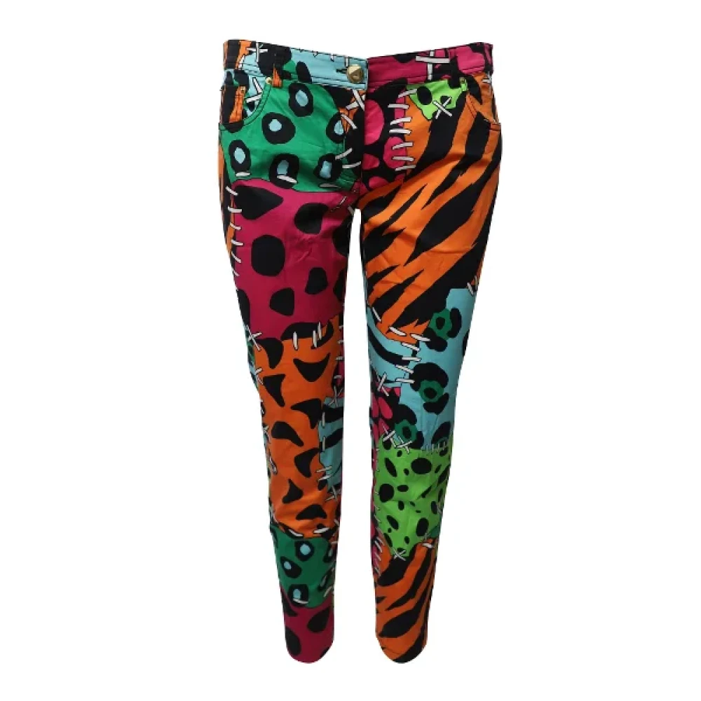 Moschino Pre-Owned Pre-owned Cotton bottoms Multicolor Dames