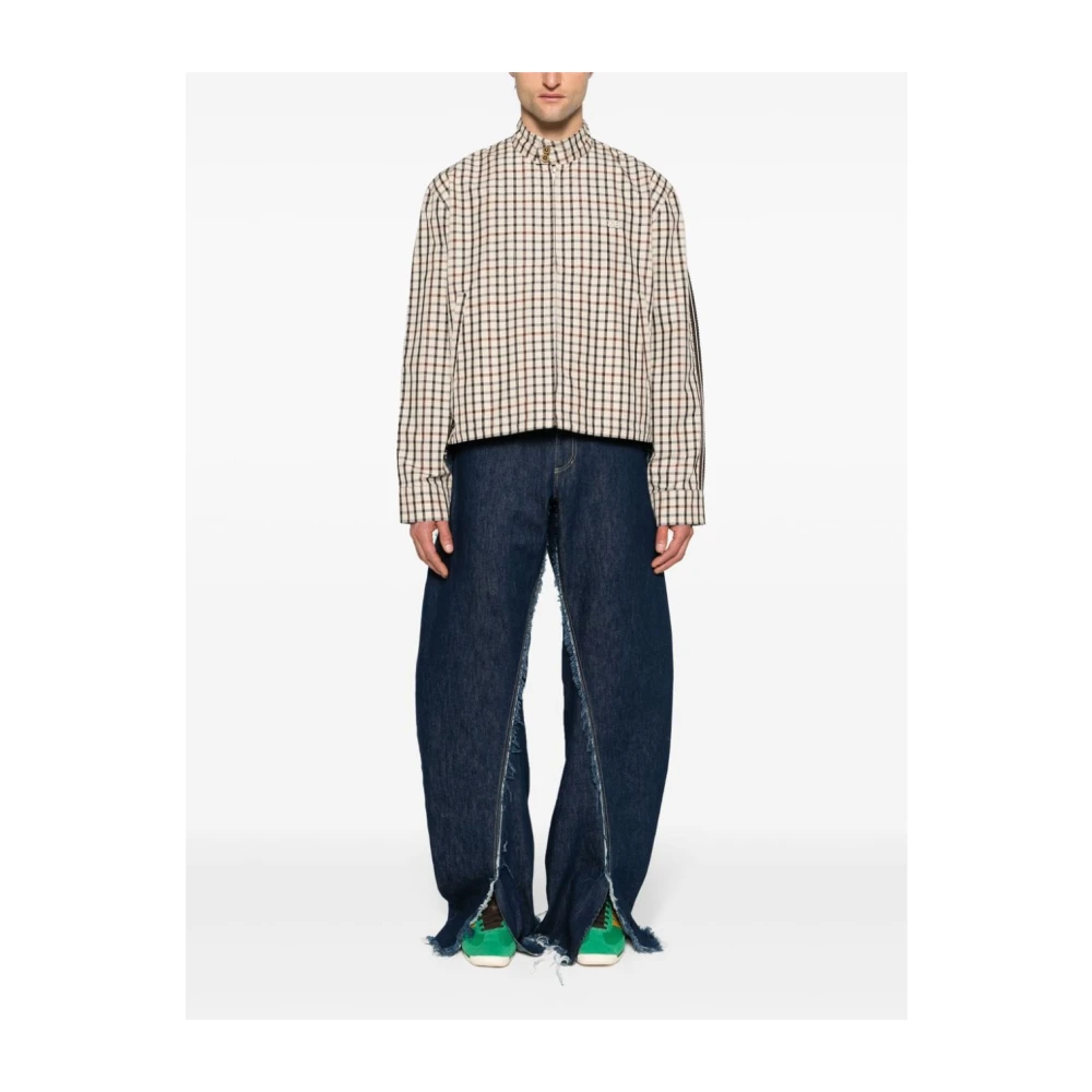 Wales Bonner Stijlvolle Harrington Jas Multicolor Heren