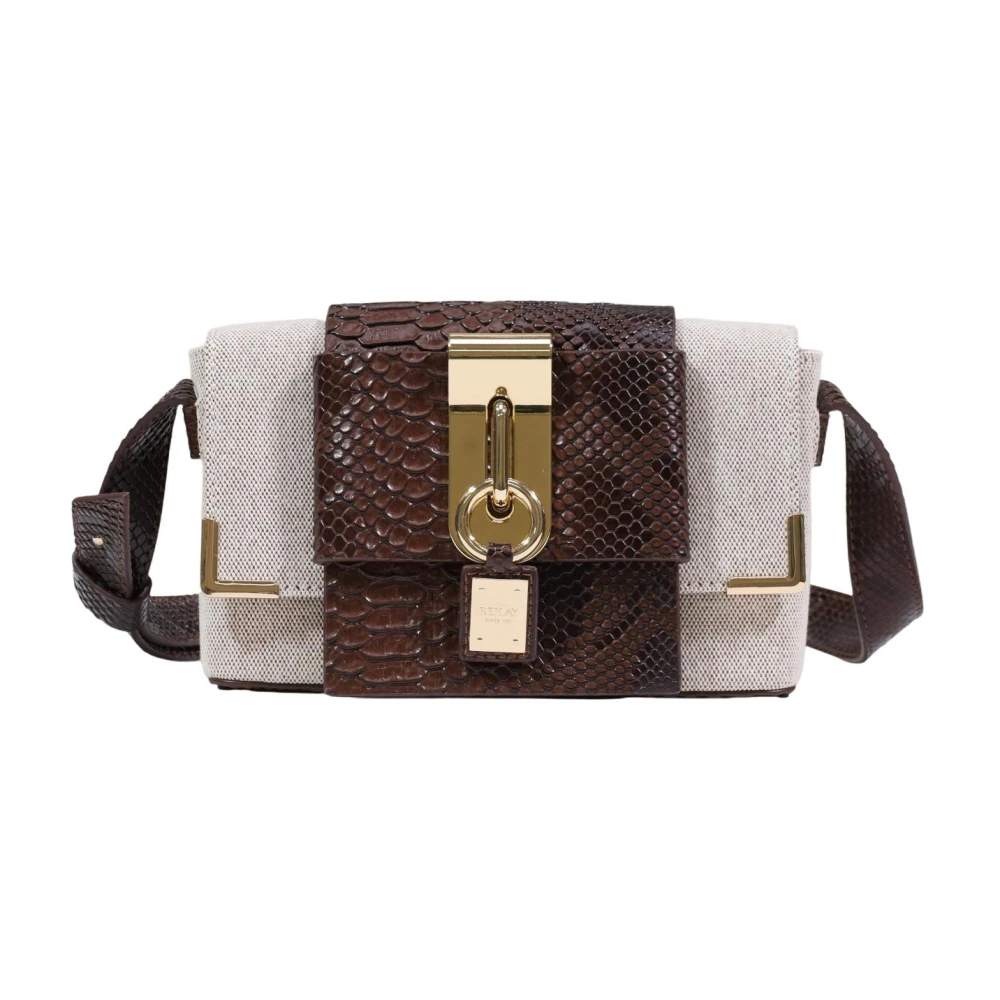 Replay Women's Beige Small Crossbody Bag - Cross Body Bags - One Size - Bags