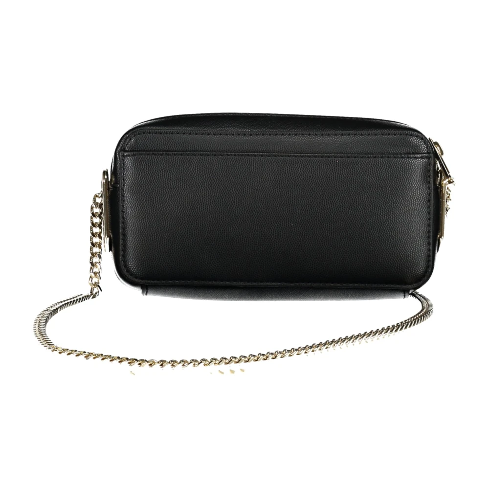 Tommy Hilfiger Zwarte Schoudertas met Kettingriem Black Dames