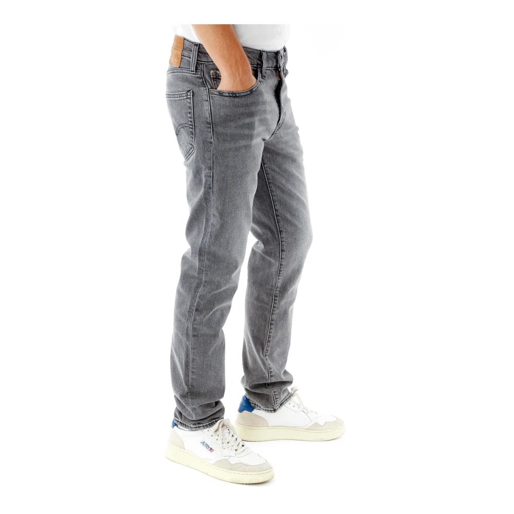 Levi's Slim Fit Comfort Stretch Denim Jeans Gray Heren
