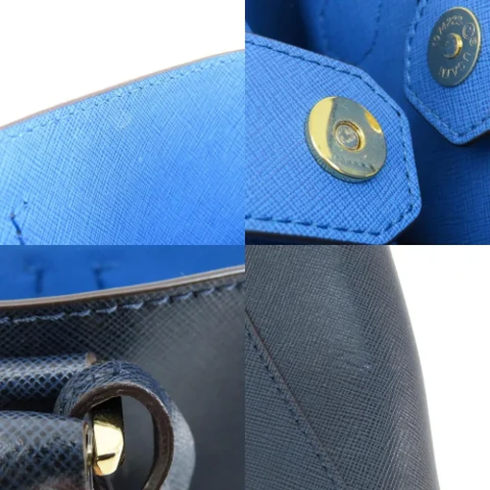 Michael Kors Pre-owned Leather handbags Blue Dames