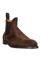 chaussures-elegantes-en-daim-marron-fonce