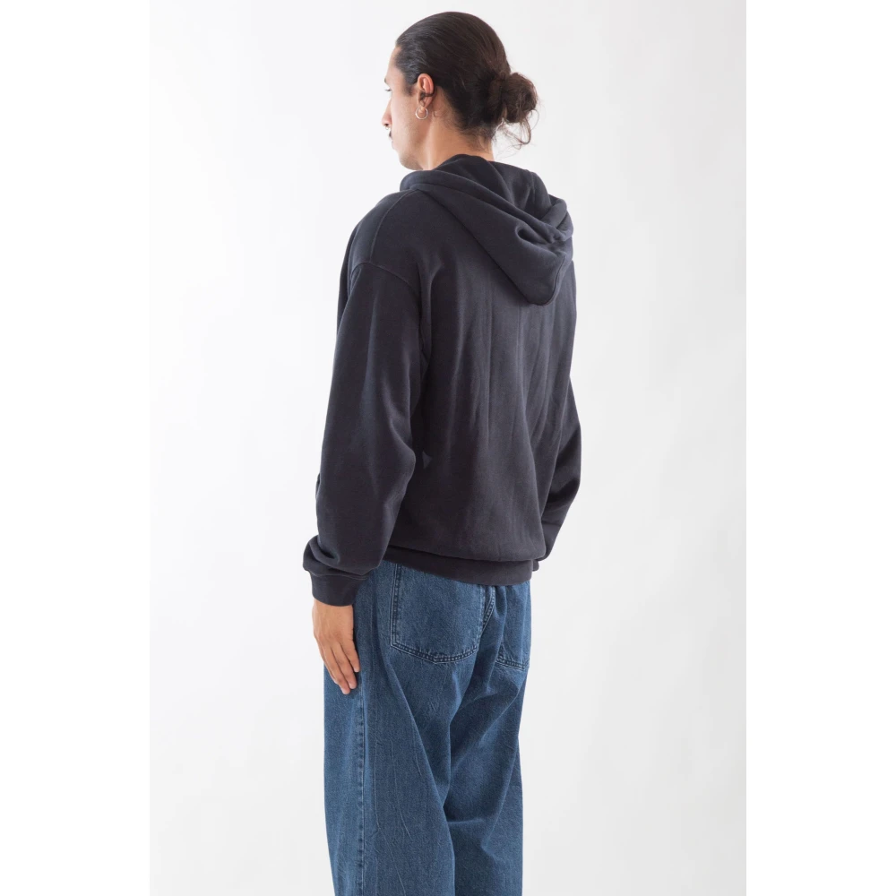 Lacoste Vintage Fleece Hoodie Black Heren
