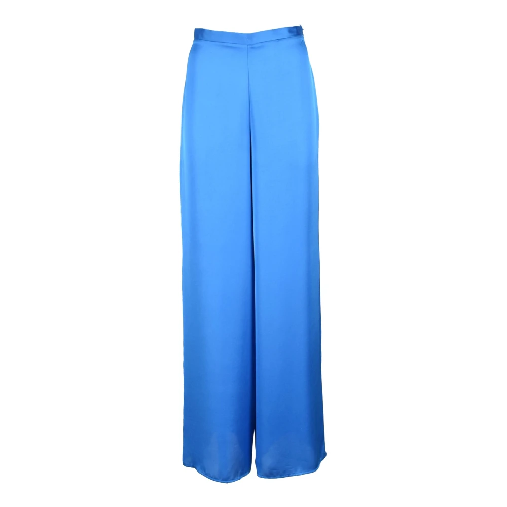 Simona Corsellini Polyester Broek Blue Dames
