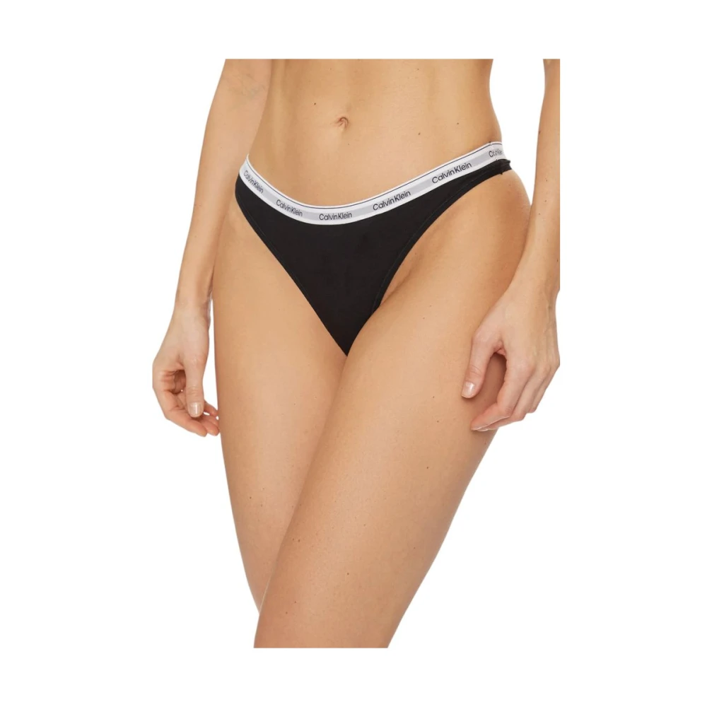 Calvin Klein Grijze Katoenen Ondergoed Collectie Lente Zomer Gray Dames