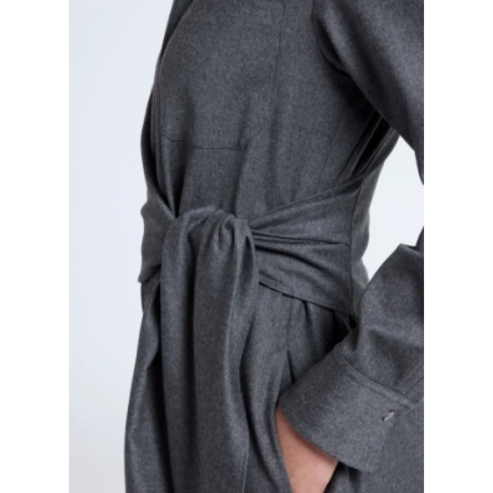 Antonelli Firenze Geweven jurk in grijs Gray Dames