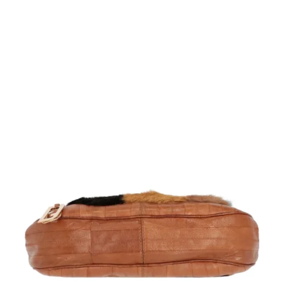Dolce & Gabbana Pre-owned Leather shoulder-bags Brown Dames