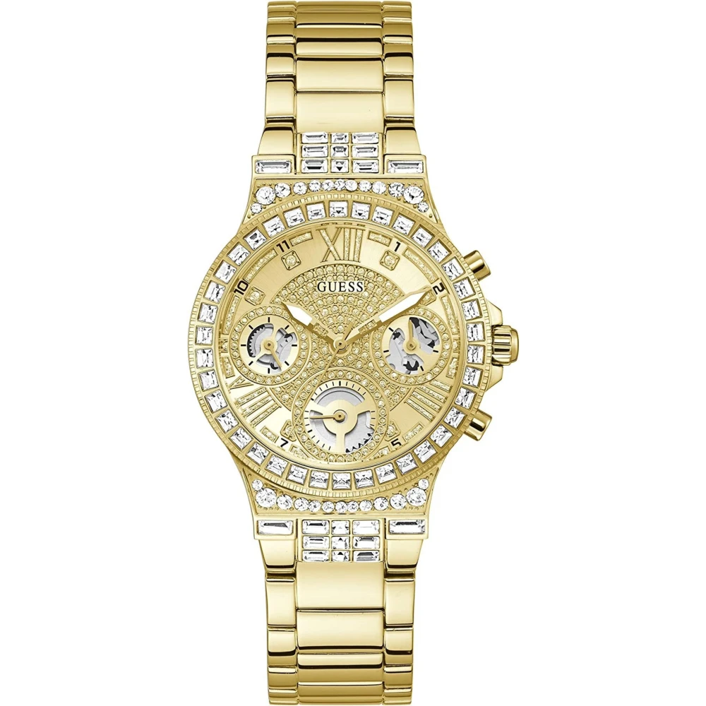 Guess Damklocka Moonlight guld Armband Gw0320L2 Yellow, Dam