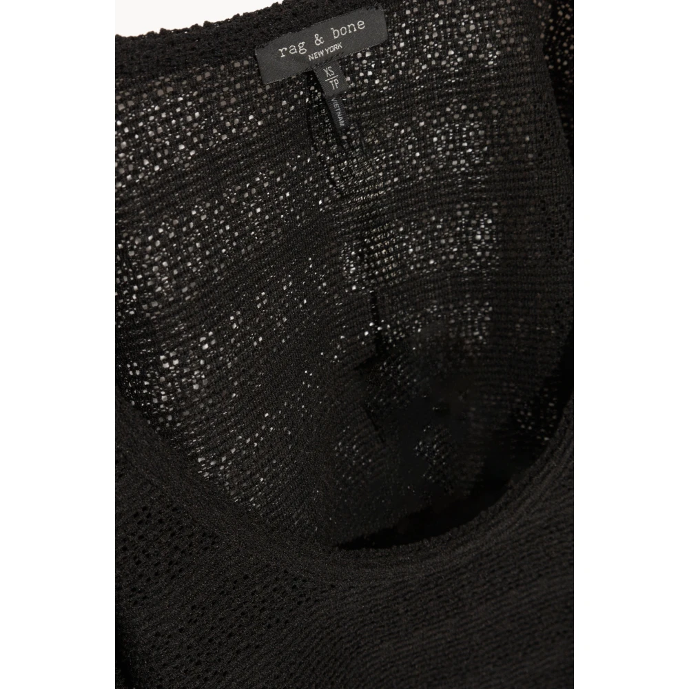 Rag & Bone Top Julia Black Dames