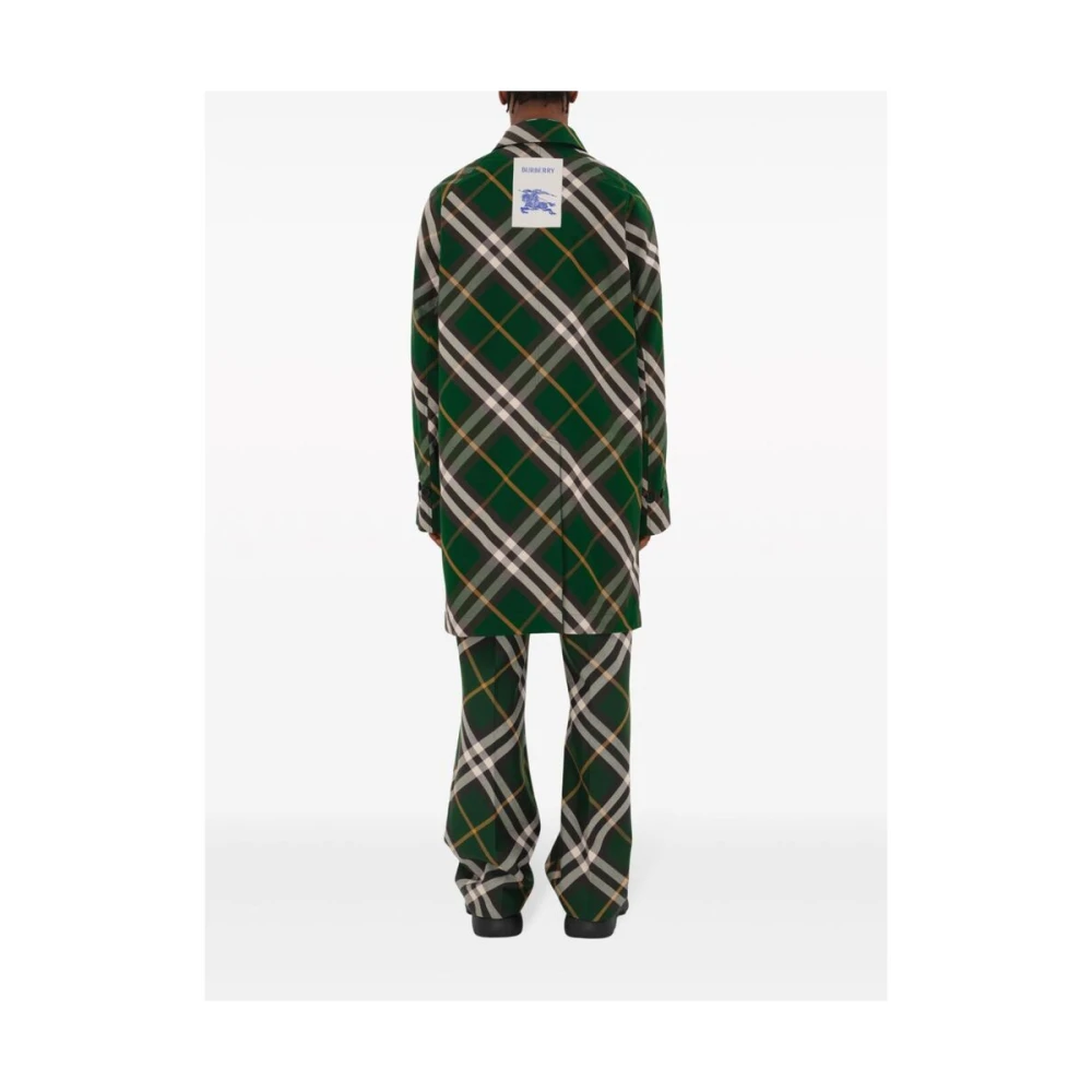 Burberry Single Breasted Suits Multicolor Heren