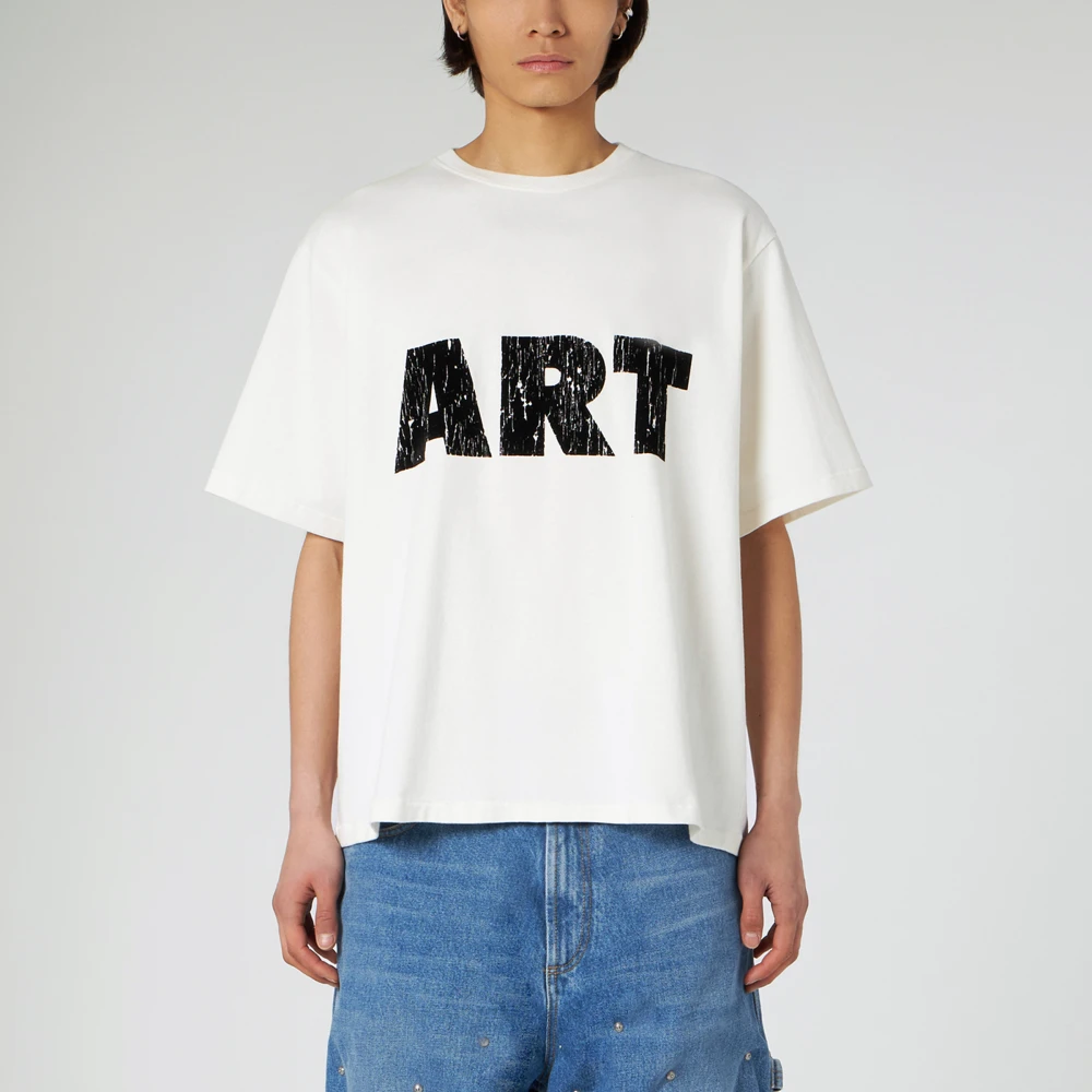 1989 Studio Korte mouwen ronde hals T-shirt White Heren