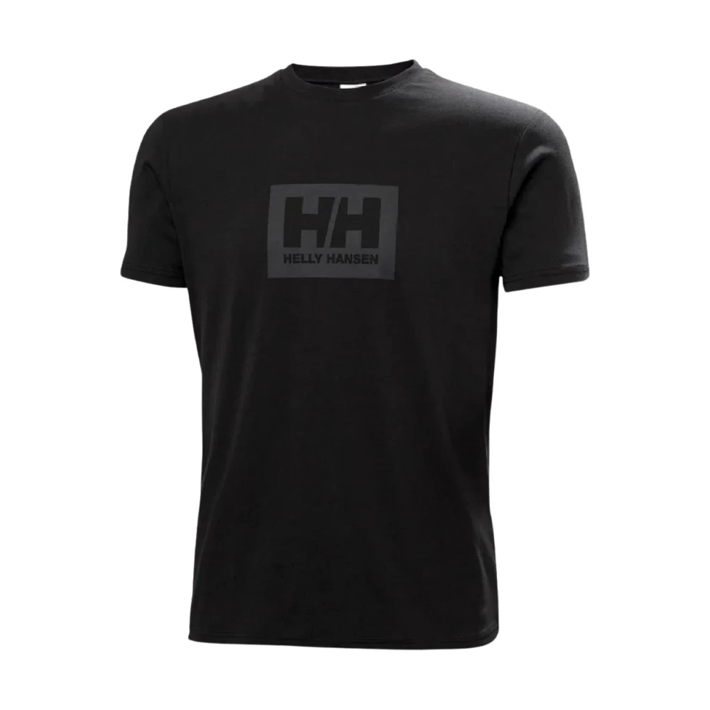 Helly Hansen Uomo Nero T-Shirt Box 2.0 - Immagine 2