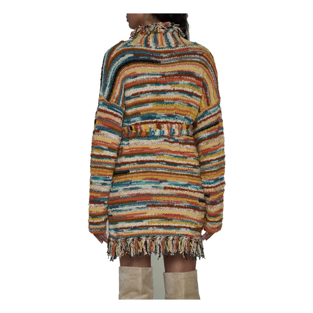 Alanui MultiColour Madurai Cardigan Sweaters Multicolor Dames