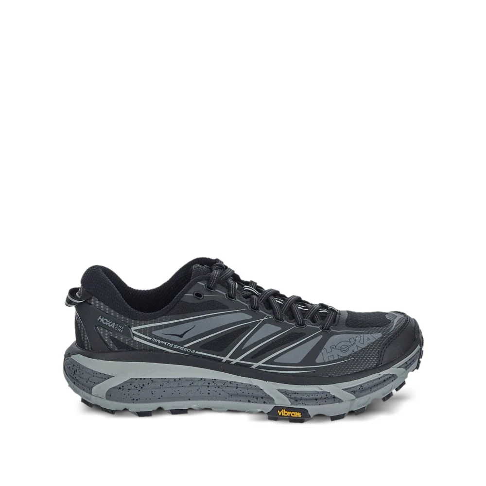 Hoka One One Black Running Shoes, Male, 7 Uk, Trainers Lightweight Speedframe Construction