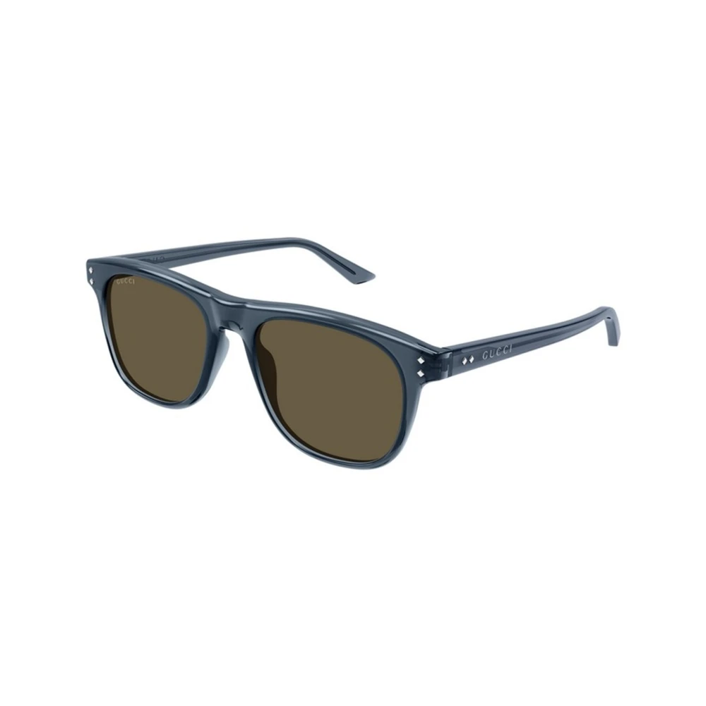 Gucci Blue Sunglasses, Unisex, 53 Mm, Authentic Stylish Glasses With Premium Quality