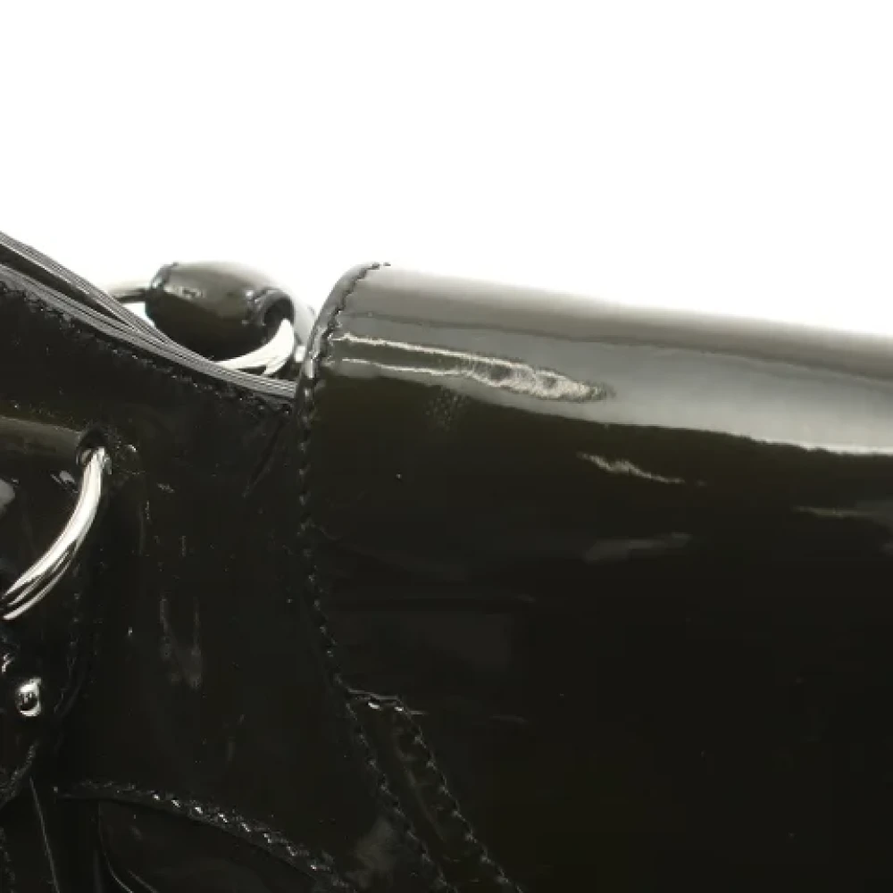 Salvatore Ferragamo Pre-owned Leather handbags Green Dames