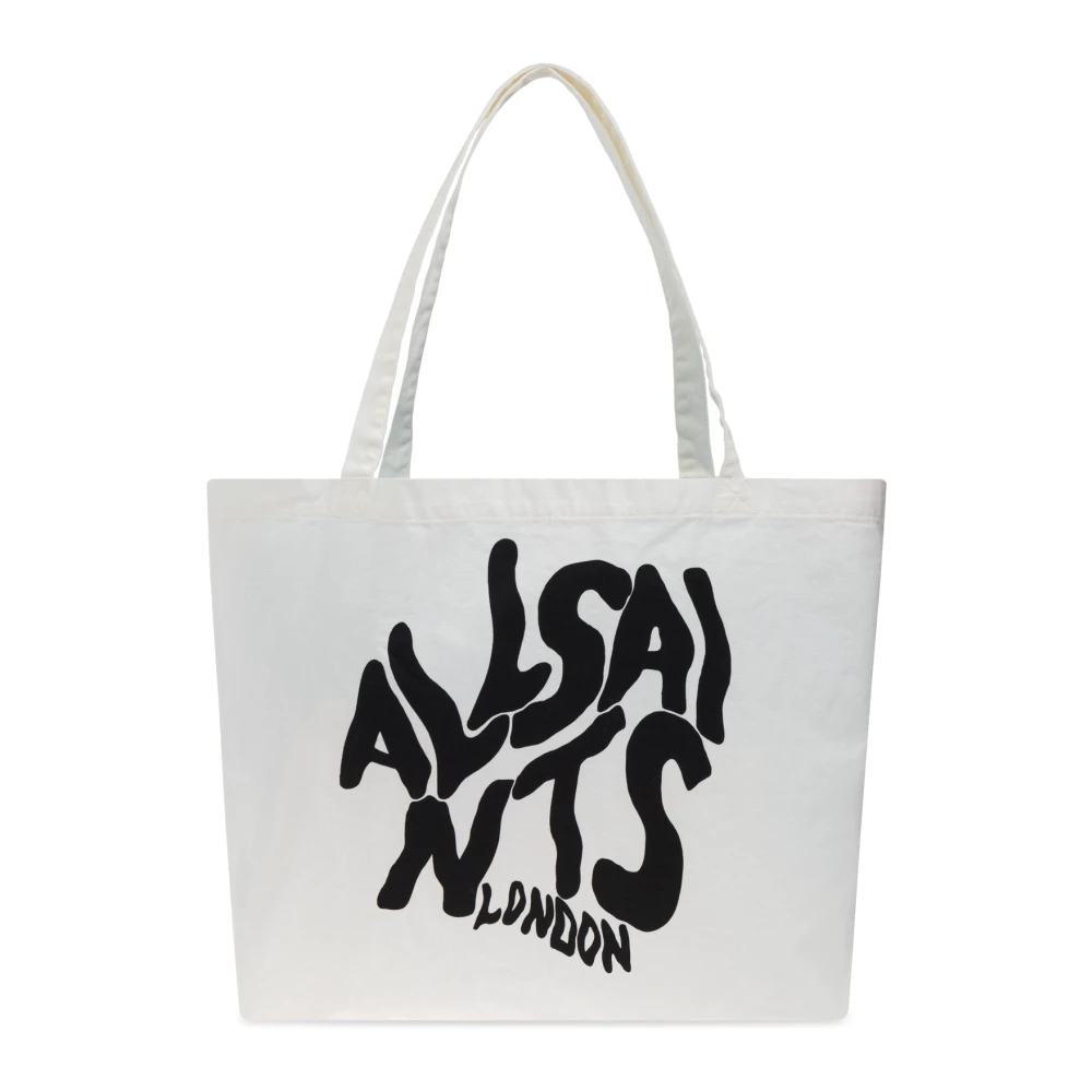 AllSaints Orlando Shopper Bag White Heren