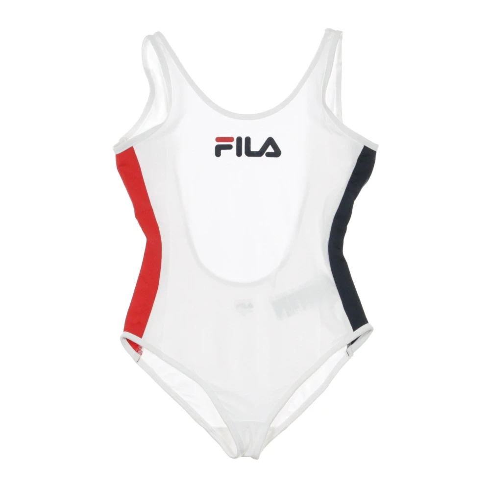 Fila Heldere Badpak Rood White Dames