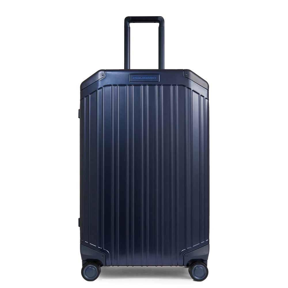Piquadro Unisex Bleu Valises, Taille: One Size Valise Trolley Rigide De Taille Moyenne