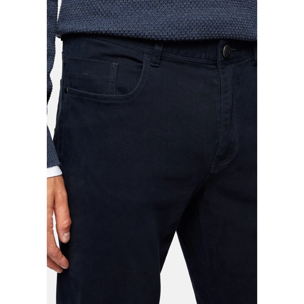 Boggi Milano Cotton Stretch 5 Pockets Beige Heren