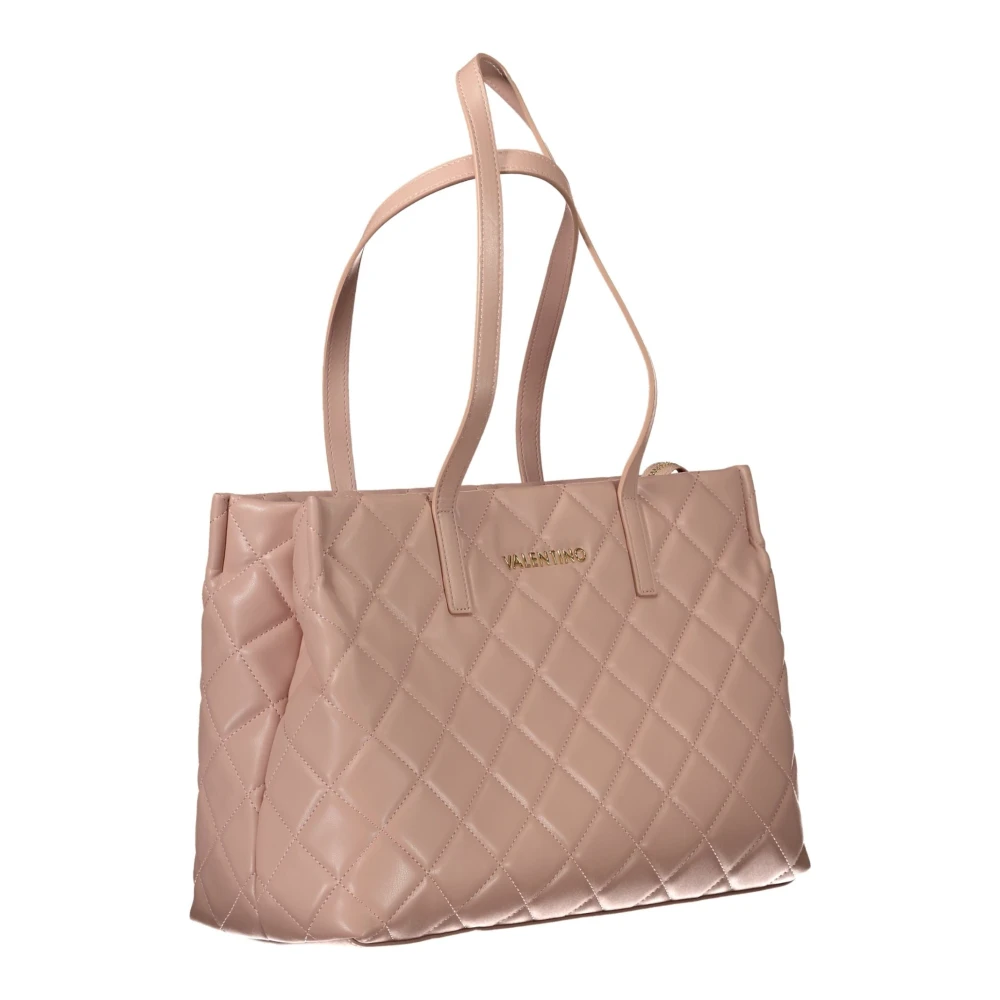 Valentino by Mario Valentino Roze Schoudertas met Laptoptas Pink Dames