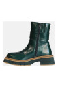 bottine-en-cuir-vert