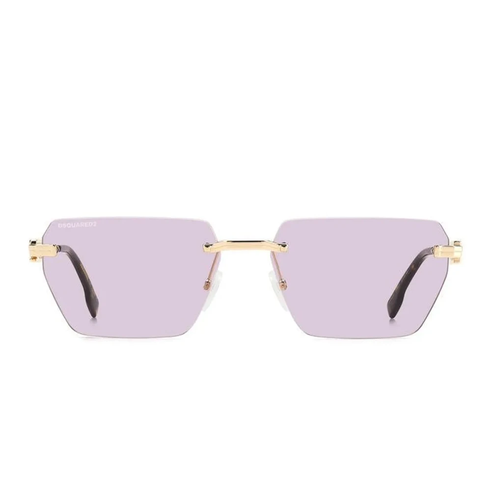 Dsquared2 Unisex Yellow Sunglasses, 58 Mm, Modern Glasant Sunglasses With Maple Leaf