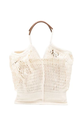 Calella Läderkantad Tote Bag