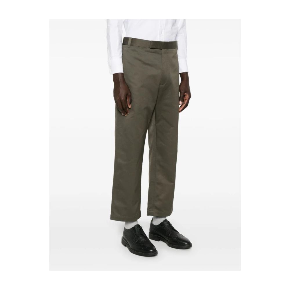 Thom Browne Groene Herenbroek Green Heren