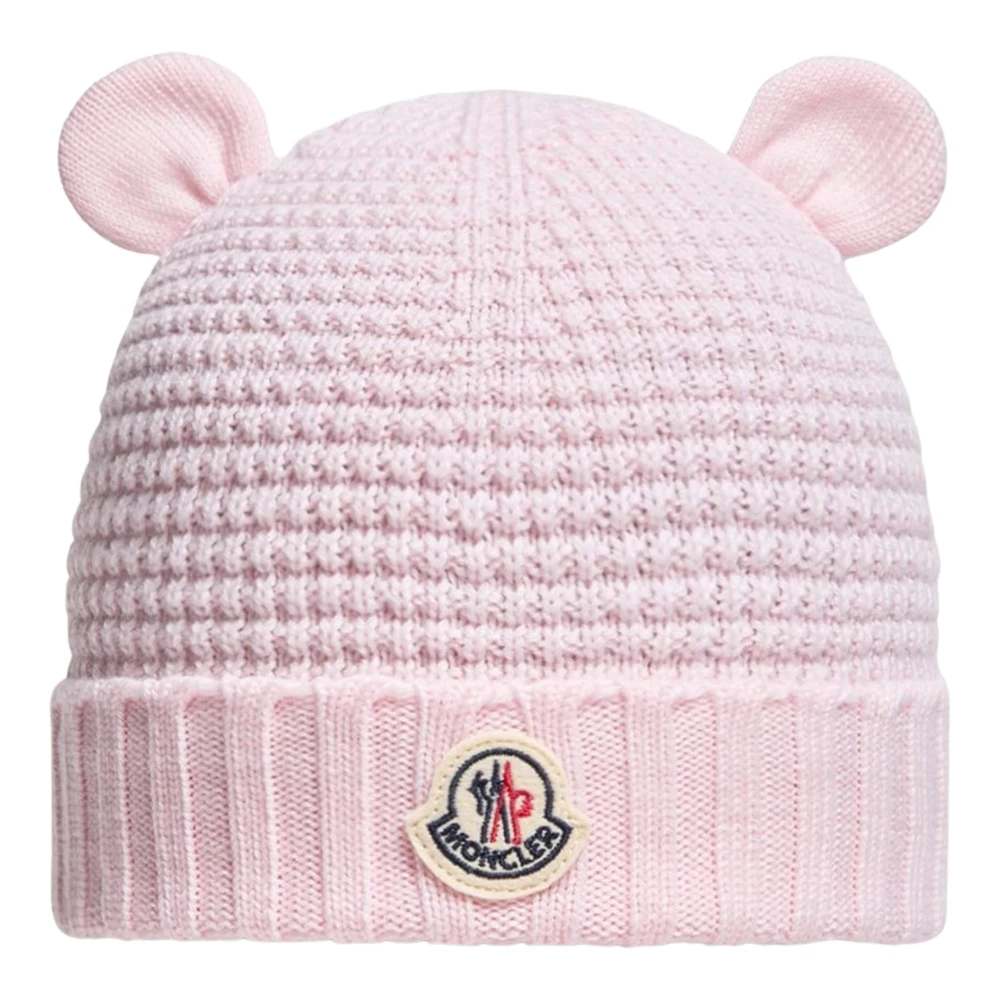 Moncler Enfant Pink Baby Virgin Wool Beanie - Mytheresa - Image 3
