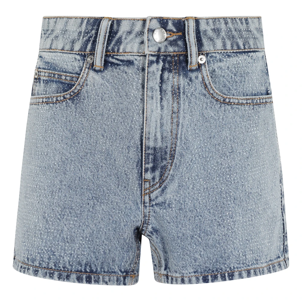 Alexander wang Heldere kraal Hotfix Shorty Overal Blue Dames