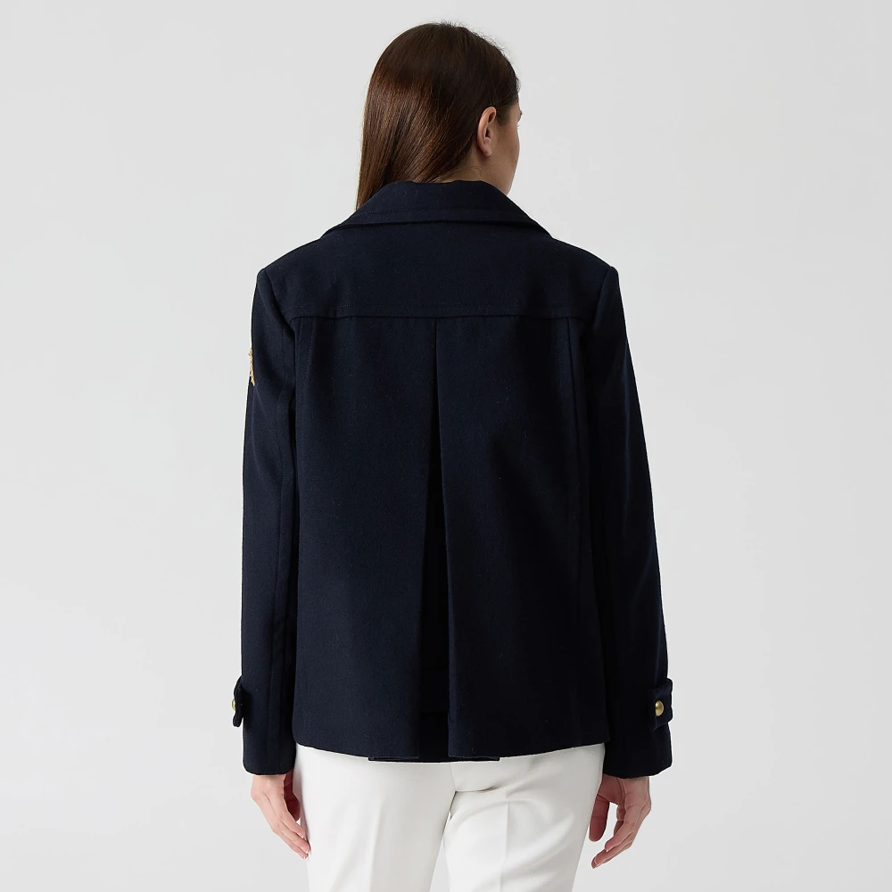 Ermanno Scervino Jackets Blue Dames