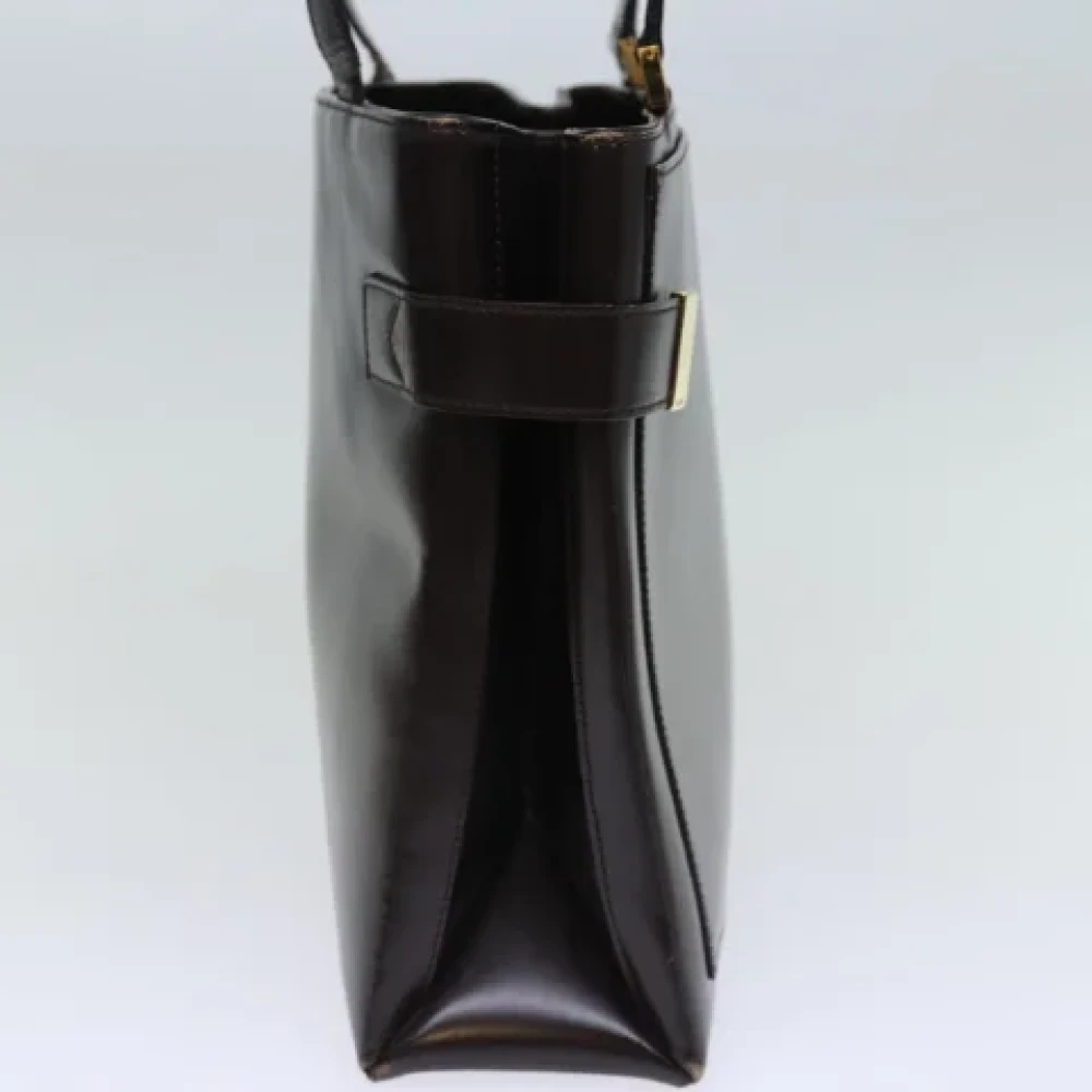 Gucci Vintage Pre-owned Leather totes Brown Dames