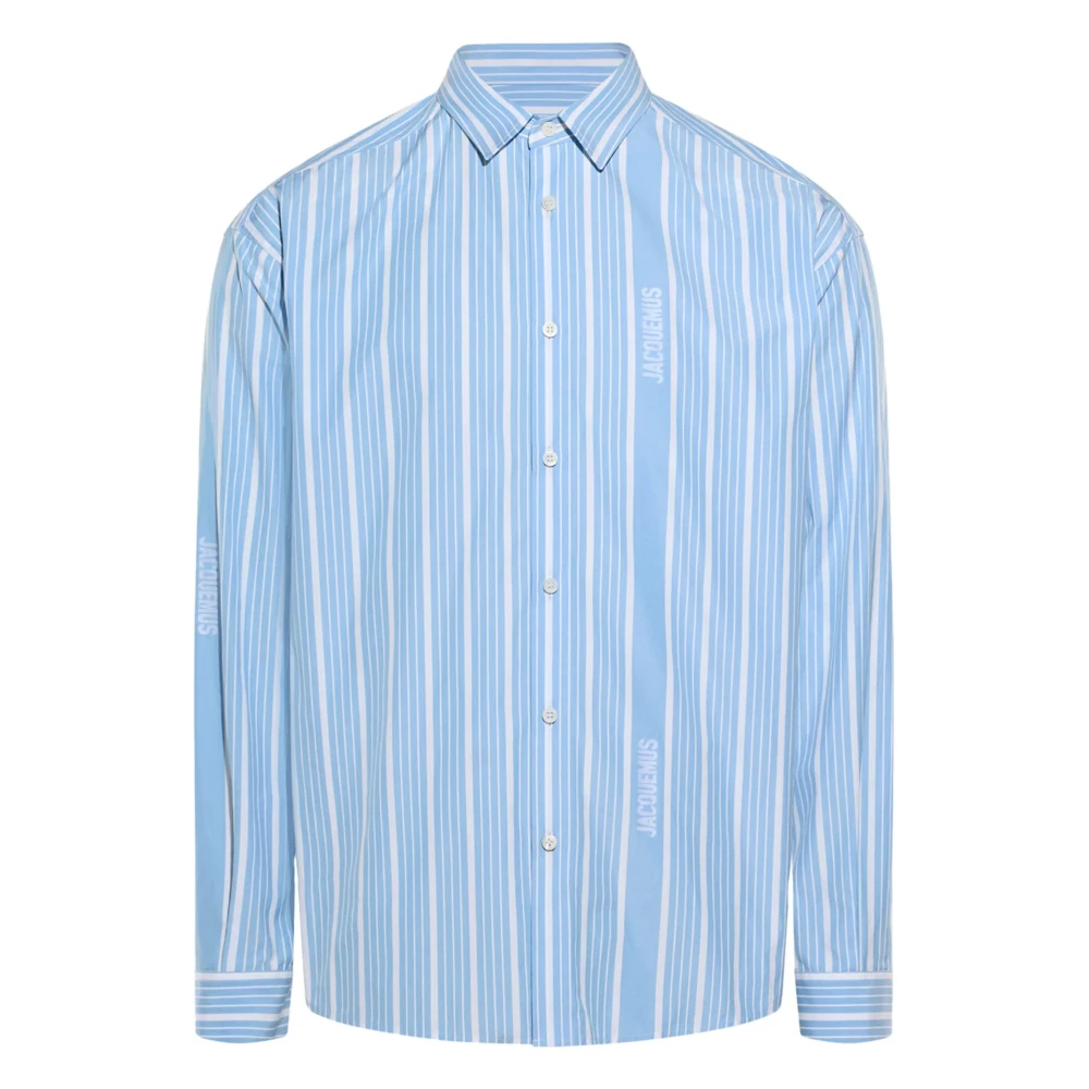 Jacquemus Simon Overhemd Blue Heren
