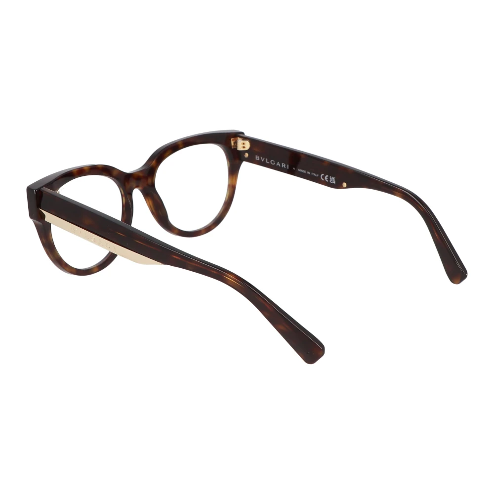 Bvlgari Kattenoog Acetaat Bril Brown Unisex