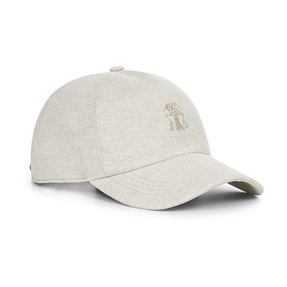 Accessories > Hats > Caps - - Brunello Cucinelli - Modalova